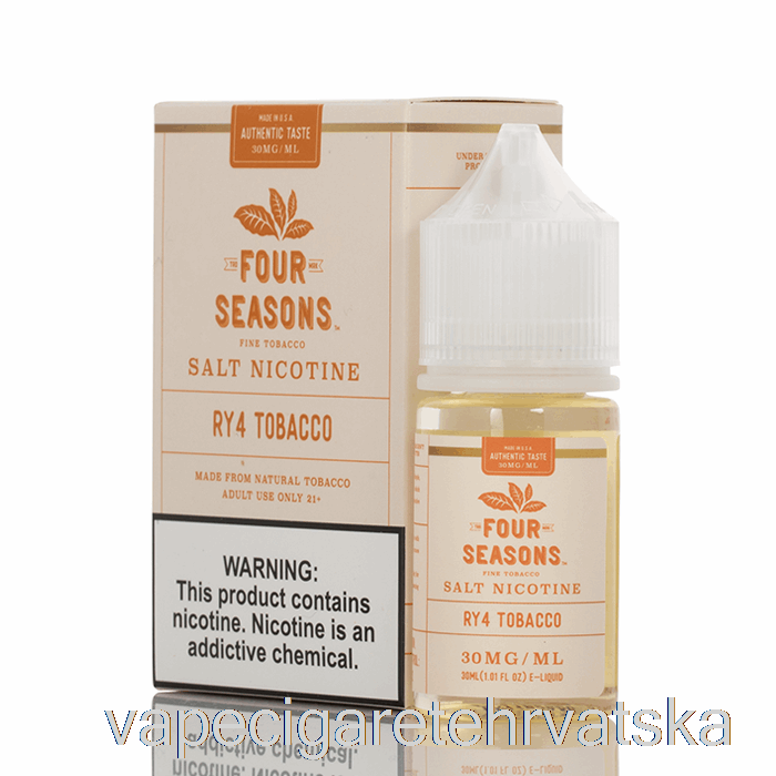 Vape Hrvatska Ry4 Duhanska Sol - četiri Godišnja Doba - 30ml 30mg